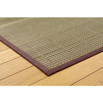 い草花ござカーペット 『DXアロマ 裏貼CP』 江戸間3畳（約174×261cm)