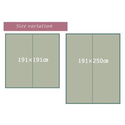 ラグ カーペット マット い草 中敷 い草ラグ 花柄 『NSフレグランス』 ブルー