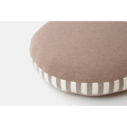 クッション 低反発 無地 円形 セアテ エルマー ピンク 約40cm丸