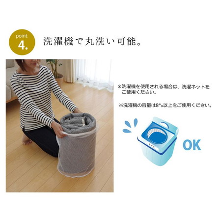 抗菌・防臭 ウォッシャブル フランネル ホットカーペットカバー 『WSミリオン