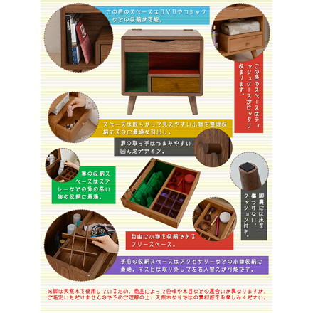 ドレッサー デスク テーブル 化粧台 メイクボックス　Pico series dresser　 ブラウン