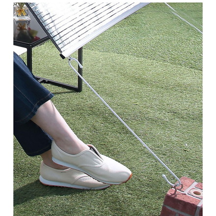 屋外用アルミすだれ ロング 90×198cm アルミ サンシェード 日よけ 目隠し 屋外 遮光 UVカット 断熱