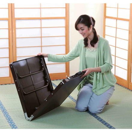 木目調軽量折りたたみテーブル 90cm テーブル 机 つくえ 折りたたみ