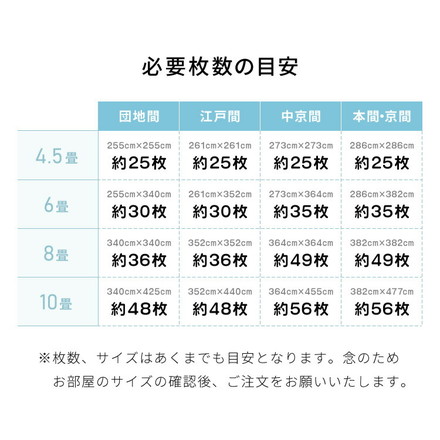 大判ジョイントマット 60cm 厚さ1cm 32枚 アイボリー×モカ