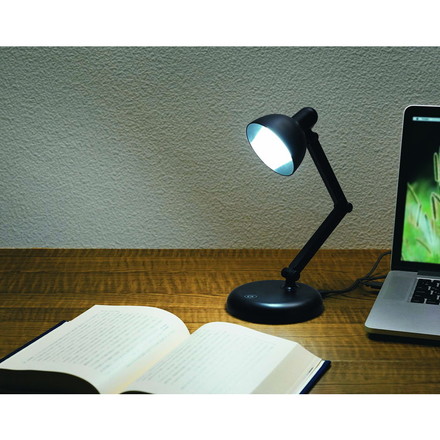 DLT-02 タッチセンサー式調光 LEDデスクライト ブラック