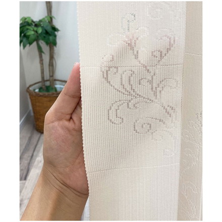 日本製 アコーディオンカーテン 巾150cm×丈200cm パタパタカーテン 間仕切り 目隠し 断熱 保温 長さ調整