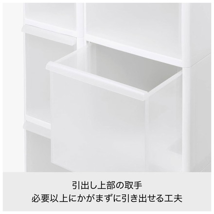 ライクイット (like-it) ランドリー 洗濯機ヨコ 収納 段差をまたげる すき間ストッカー ボトル2段 140