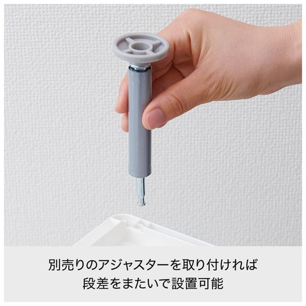 ライクイット ( like-it ) キッチン収納 耐熱木天板 ストッカー ワイド