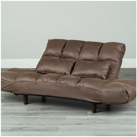 カウチソファー ファクトIIIレザーファブリック BR ソファ ソファー 2人掛け コンパクト リクライニング