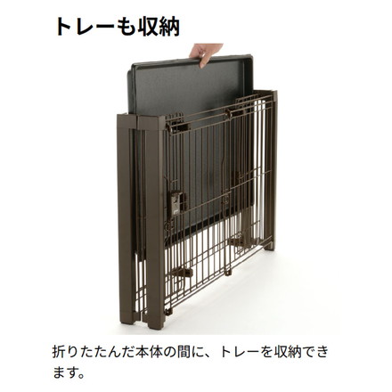 リッチェル 犬用 サークル ケージ 折りたたみ 90×60cm 高さ55cm アルミペットサークル 90-60