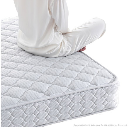 フランスベッド ツインサポートスプリングマットレス ダブル 高密度連続スプリングマットレス 防ダニ 抗菌 防臭 寝具