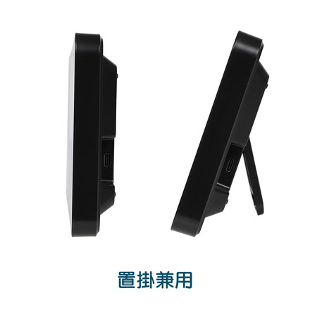 MAG(マグ) 掛け時計 置き時計 インテリア LED USB電源 温度計 湿度計 温湿度計 カレンダー