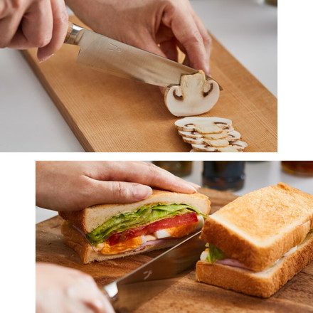 【基本の2本セット】 庖丁工房タダフサ 包丁セット 三徳包丁 ペティナイフ 日本製 燕三条 忠房 17cm 12.5cm