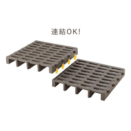 ジョイントすのこ 10個セット すのこベッド 日本製 プラスチック すのこ シングル 湿気 対策 除湿 高床 防カビ