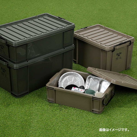 ベストコ コンテナボックス 収納 S ハイ 8L ブラック MA-4095 Boite