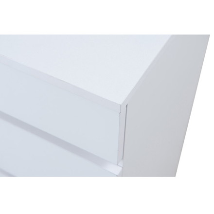 WHITE LIV 幅30 奥行40 高さ80 チェスト 4段 30cm ホワイト フレンチシャビー 収納家具