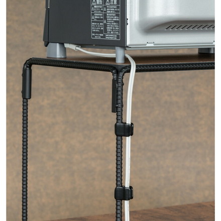 オークス 日本製 テーブルワゴン BWS8202 BOW キッチンワゴン キャスター フック付き 収納