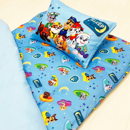 ジュニア敷布団カバー パウ・パトロール パウパト キャラクター 子供 こども ジュニア 子ども キッズ