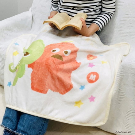 ひざ掛け ガチャピンムック キャラクター こども ジュニア 子ども キッズ プレゼント 贈り物 ギフト