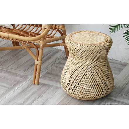 スツール Breeze ラウンド型 スツール 丸形スツール リビング アジアン エスニック ソファ