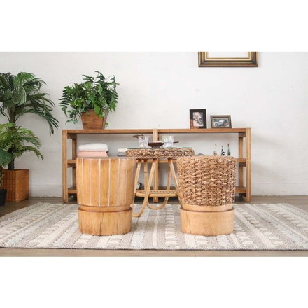 スツール 木製 カジュアル チェア 椅子 イス ハワイアン アジアン 南国 リゾート アジアン家具 無垢