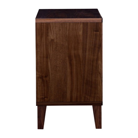 チェスト 国産 幅80cm 格子 ウォールナット 引き出し 可動棚 収納 高脚15cm サイドボード 日本 和風