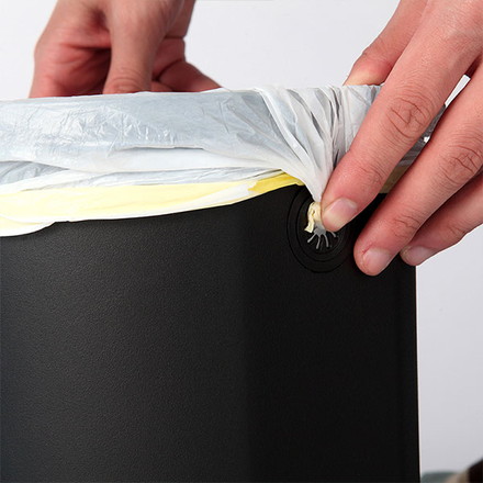 オーパス JAVA Effie ペダルビン ステンレス ゴミ箱 12L MT