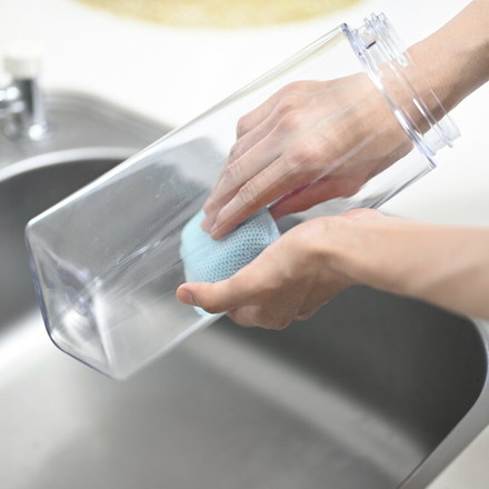 EMBALANCE エンバランス ピッチャー 2.1L シームレス パッキン一体型 ワンタッチ 耐熱 プラスチック エンバランス加工 ウォータージャグ ウォーターポット 麦茶ポット 横置き 縦置き おしゃれ