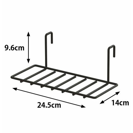 ナゲシレールシェルフ ブラック KXK-213 平安伸銅工業