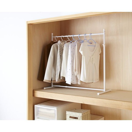 伸縮押入れハンガー 白 OHW-10 平安伸銅工業