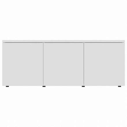 vidaXL TVキャビネット ホワイト 80x34x30cm エンジニアリングウッド家具