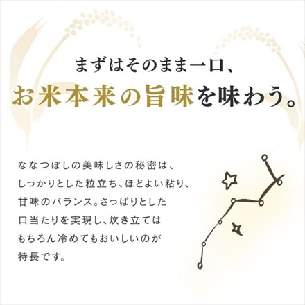 北海道産 アイリスの低温製法米 ななつぼし 20kg(5kg×4袋) 令和6年度産