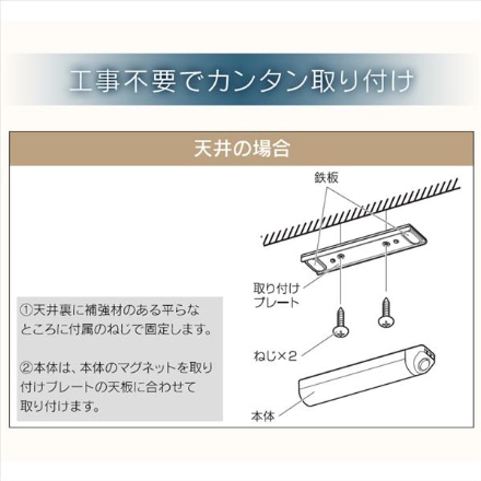 アイリスオーヤマ 乾電池式LEDセンサーライト ウォールタイプ BSL40WL-WV2 電球色