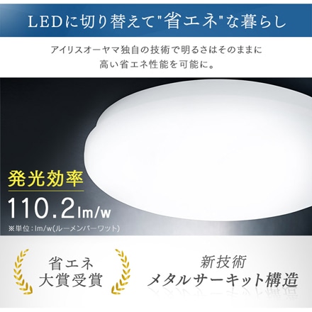 アイリスオーヤマ LEDシーリングライト SeriesM 8畳 調光 調色 CEA-2208DLM