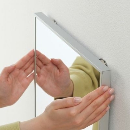 アイリスオーヤマ 軽くて割れないフィルムミラー マグネットタイプ 50cm×160cm KWM-50160M