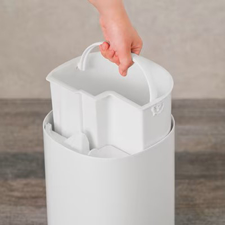 アイリスオーヤマ 上給水ハイブリッド加湿器 550ml AHM-HU55A-H グレー