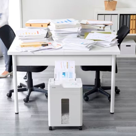 アイリスオーヤマ オートフィードシュレッダー AFSB60M ホワイト