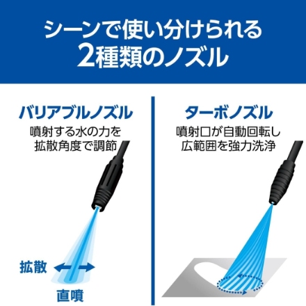 高圧洗浄機 京セラ AJPN-1220 ブラック
