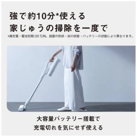 パナソニック スティック掃除機 セパレート型 MC-NX700K-W ホワイト