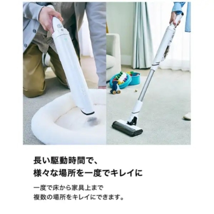SharkNinja スティック掃除機 EVOPOWER SYSTEM FIT LC102JWH ホワイト