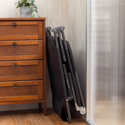 枕・ごろ寝座布団リクライニングベッド ネイビー