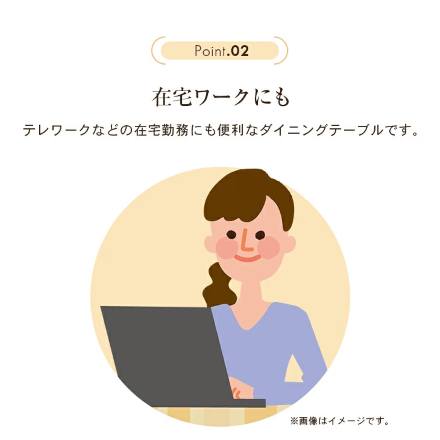 ダイニングこたつテーブル 80x80 FLGTK-80FC [こたつテーブル単品]