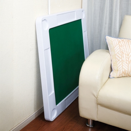 高さ調節できる麻雀テーブル 折りたたみ 麻雀台 ブラウン