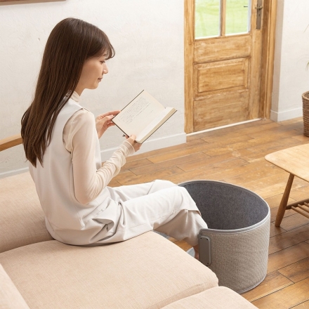 パネルヒーター 着る毛布付き フットウォーマー 巻くコタツくるみプラス KSHT-004A