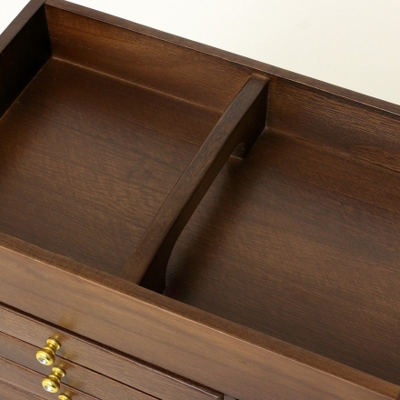 持ち手付き すっ桐ボックス 小物入れ 完成品 小物収納