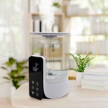 ハイブリッド加湿器 5L 湿度調節 最大11畳対応 大容量