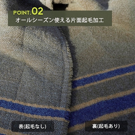 ブランケット ハーフサイズ 難燃 アウトドア 日本製 泉州 毛布 BEL TEMPO グレー