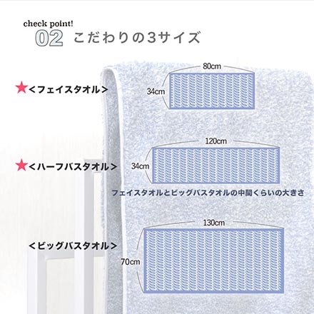 ハーフ バスタオル 4枚 + フェイスタオル 4枚 セット 今治 タオル DAILY PRAIRIE ドライフォルム ペールピンク