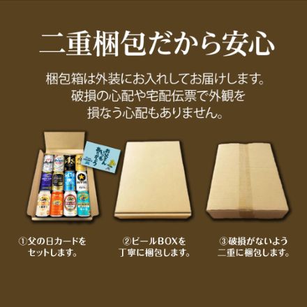 父の日カード付 国産プレミアムビール12本セット 350ml×12本 ビールセット 飲み比べ KOB