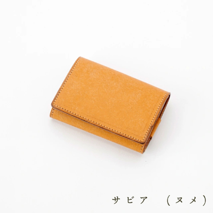 dritto 3 thin 小さい三つ折りマネークリップ コッチネーラ